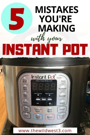 5 Instant Pot Mistakes You're Making