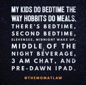 bad parenting quotes about bedtime struggles