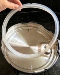 instant pot mistake not taking out sealing ring