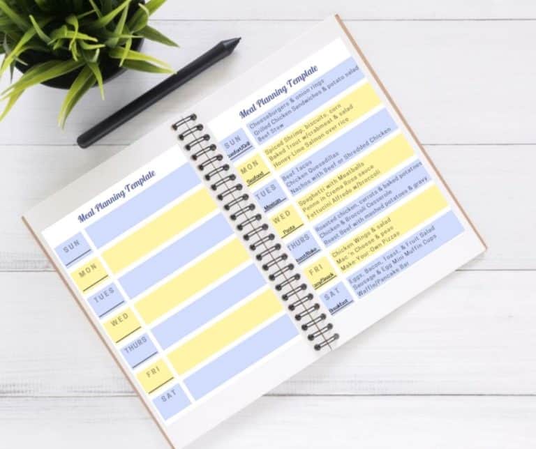 Meal Planning for Families: The Weekly Meal Plan Template That Completely Changed Our Family Dinner Plan