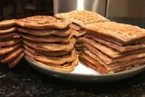 freezing a waffle meal for after baby