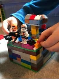 5 year old's Lego challenge creation