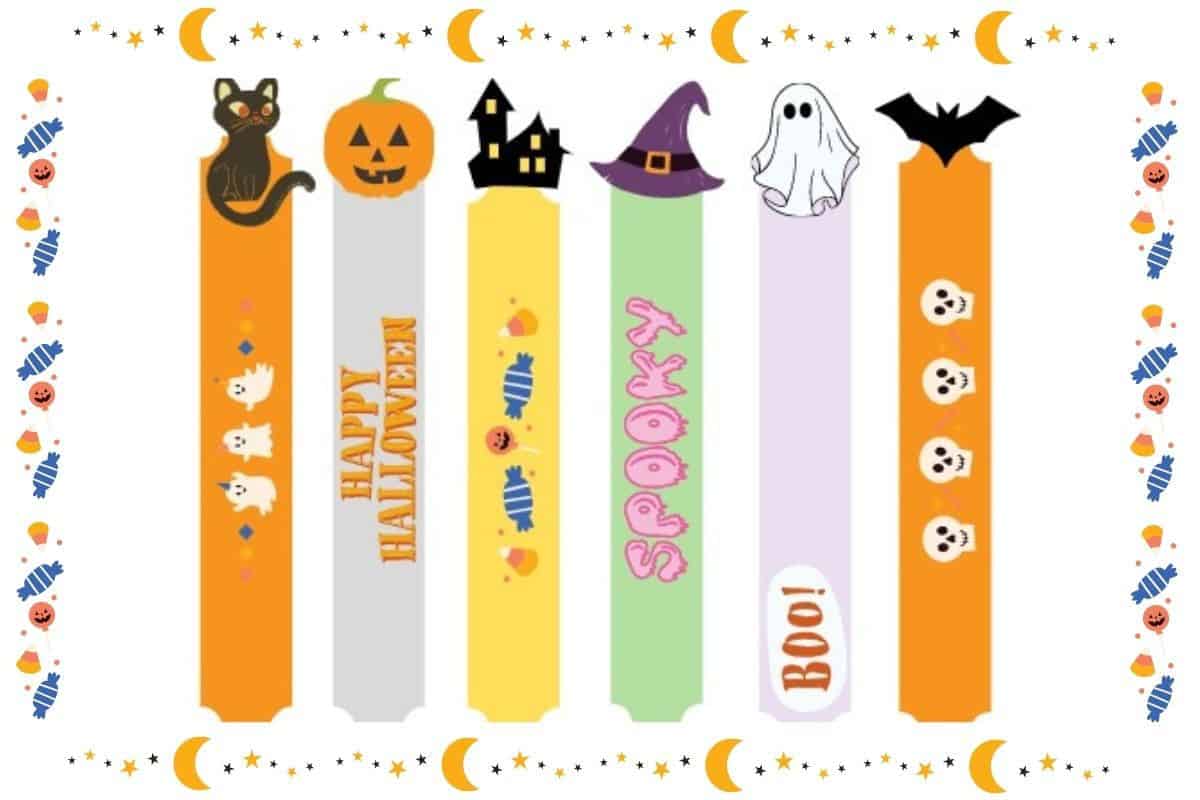 Halloween Bookmarks for Kids Printable The Wild, Wild West Parenting