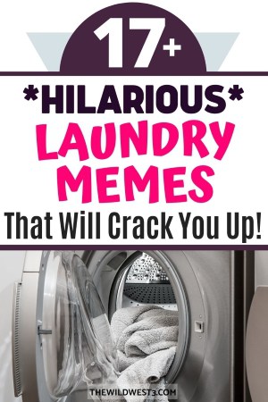 17 hilarious laundry memes that will crack you up text over a washing machine