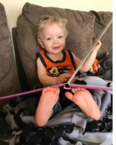 toddler's reading activity